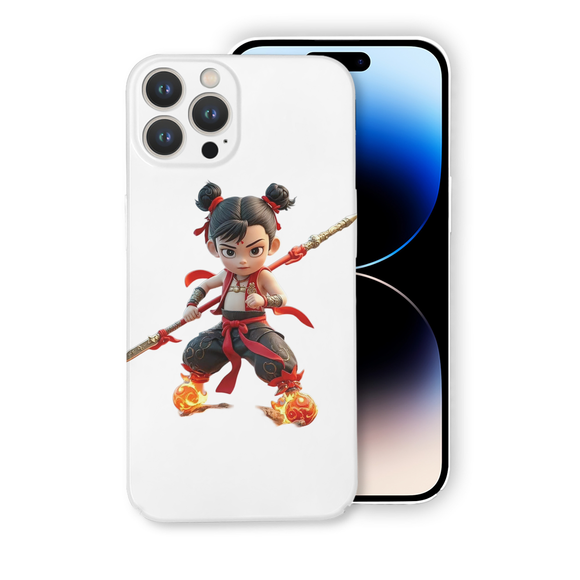 （画像用） Ne Zha 2 ナタ 魔童の大暴れ 【iPhone 14シリーズ対応】ハードケース
